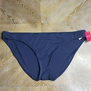SPANX Sunkissed Navy Plus Size Swim Bikini Bottom 2X